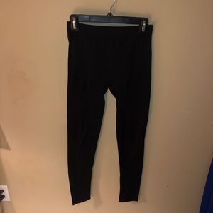Black thermal leggings